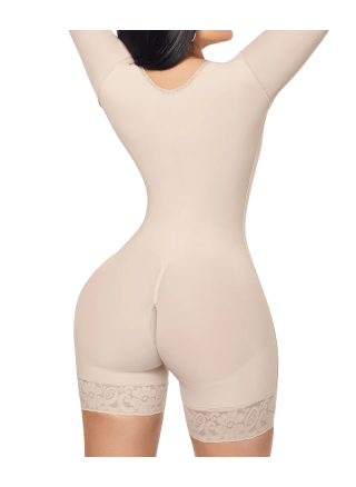 Beige post surgical girdle C-004