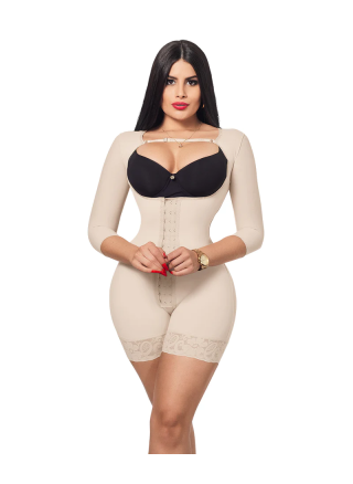 Beige post surgical girdle C-004