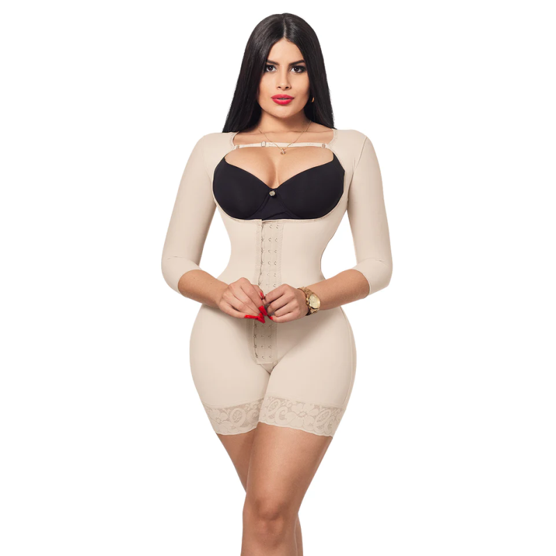 Beige post surgical girdle C-004