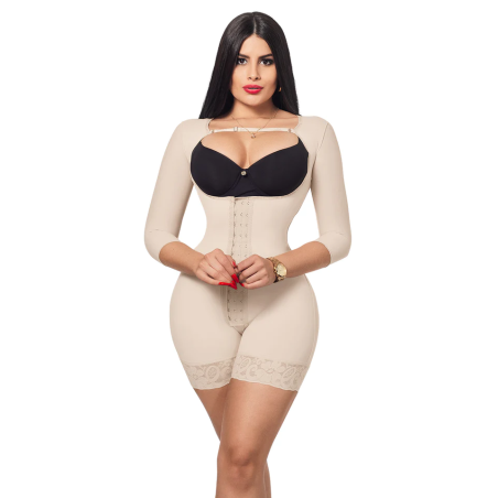 Beige post surgical girdle C-004