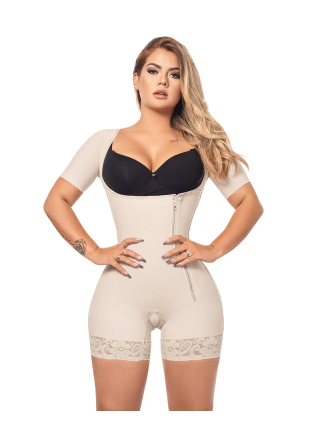 Tummy control girdles and butt lifter O-014 Color Beige Size 2XS