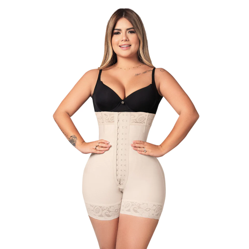 Mid-calf strapless girdle O-051