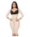 Beige hourglass body shaper O-025