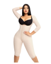 Beige hourglass body shaper O-025