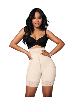 Short beige girdle O-070