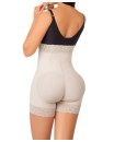 Short beige girdle O-070