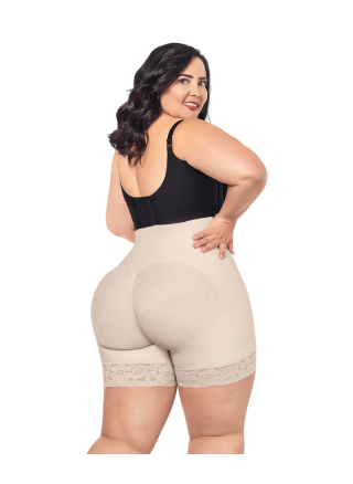 Short beige girdle O-070