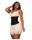 Black waist girdle O-064