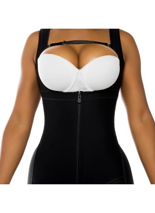 Liposculpture girdle with tail armhole sleeve in lycra 517