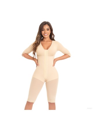 Faja larga con cobertura en espalda, brazos y busto MD- F0161