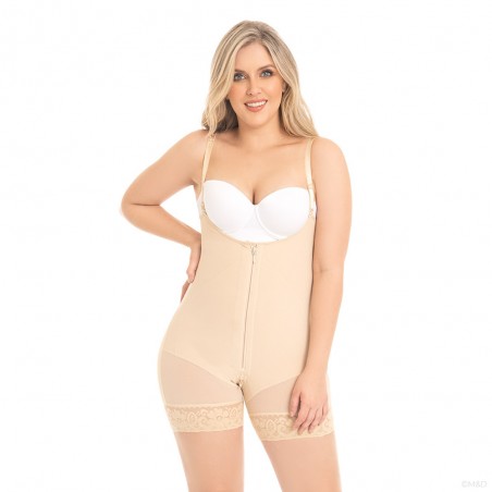 Short shaping girdle with front closure MD- F0768