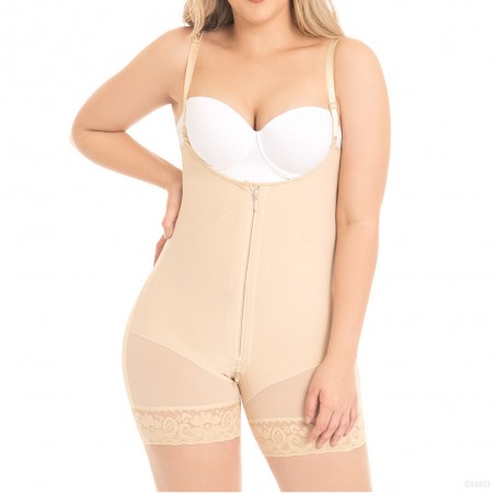 Short shaping girdle with front closure MD- F0768