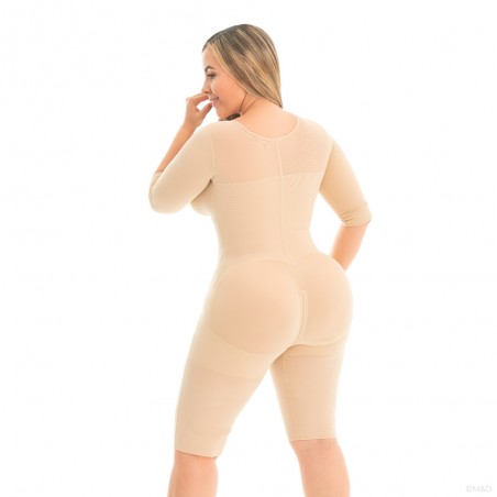 Faja larga con brasier y mangas Basic Line MD- F01271