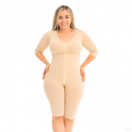 Faja larga con brasier y mangas Basic Line MD- F01271