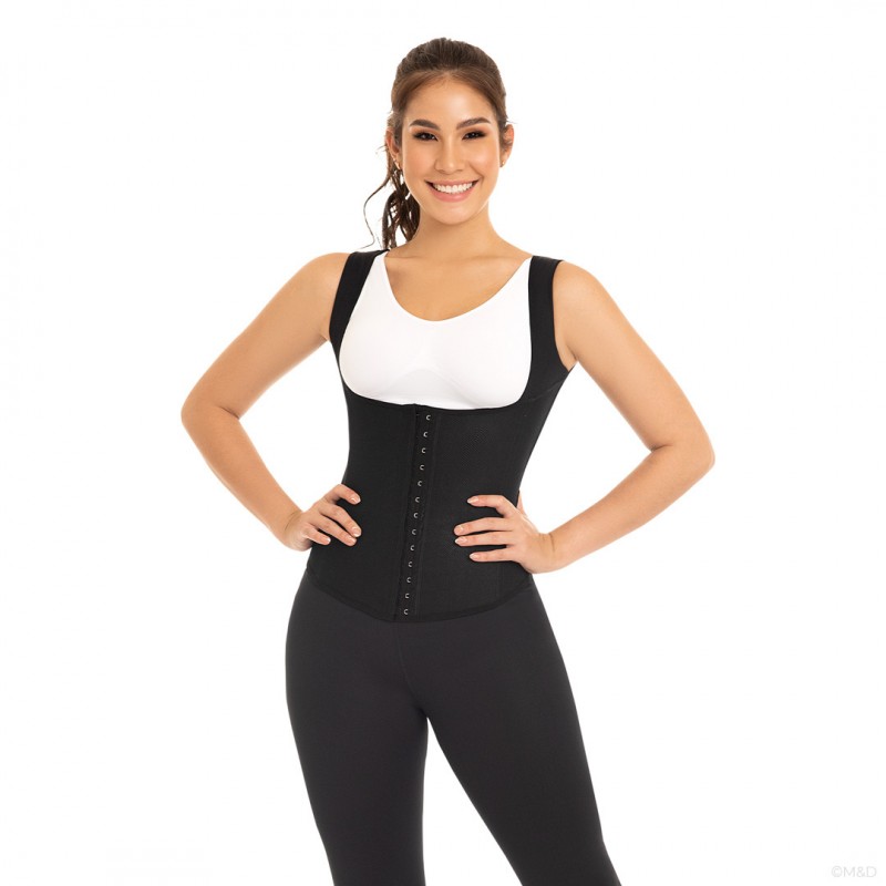 Chaleco deportivo de látex con mayor cobertura en la espalda MD- FL0555