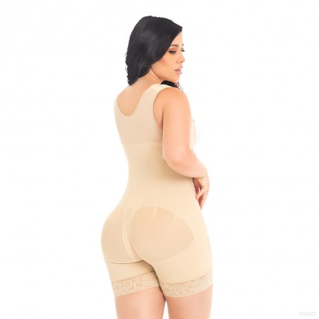 Short girdle with greater coverage on the back MD- F0065